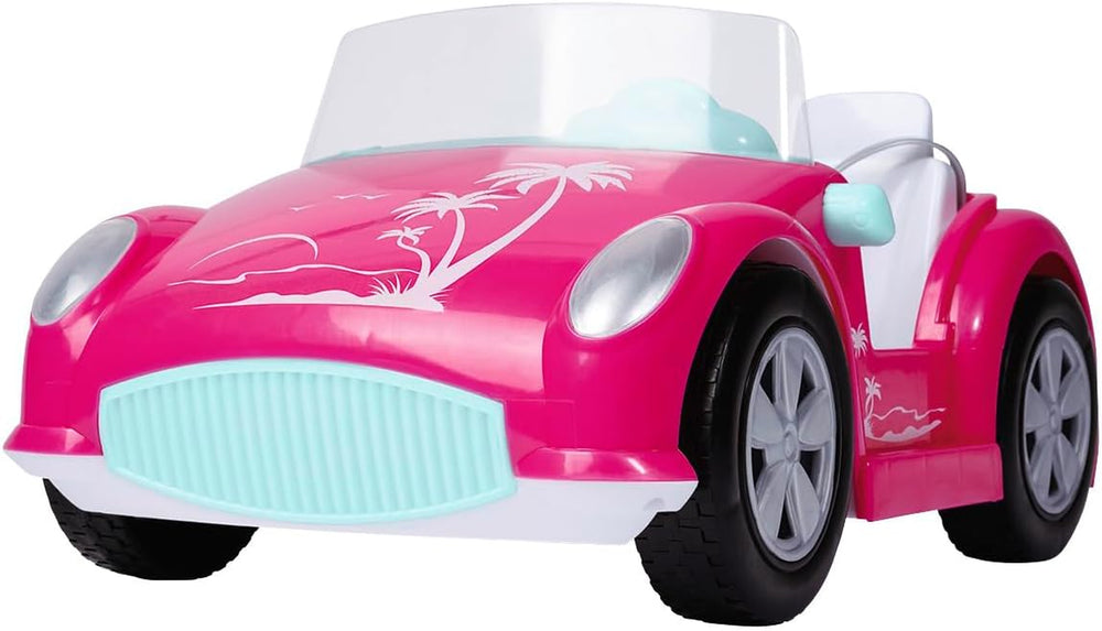 Simba Steffi Love Beach Car Doll en tenue d'été cool avec poussette de plage 29 cm, à partir de 3 ans