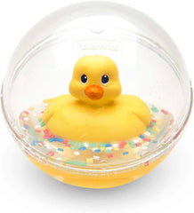 Fisher-Price WaterMates Ducky Ball, Canard drôle dans une boule de confettis, Jouet pour bébé, Balle de jeu, Jouet de bain, à partir de 3 mois, 75676 Baby Toys Naty Shop Duck Ball