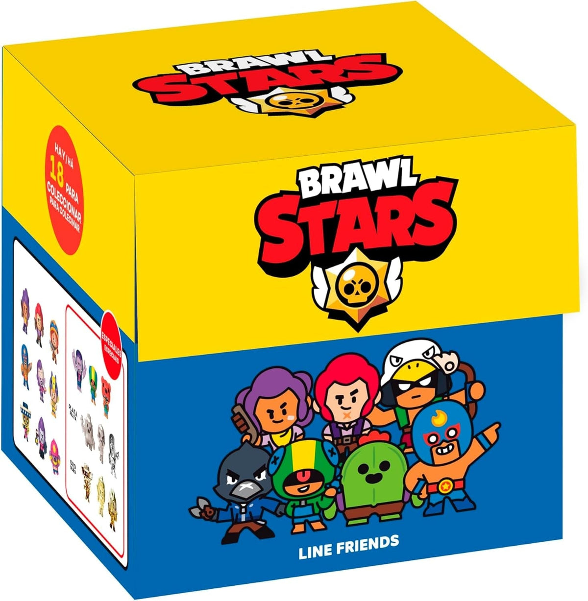 Bizak Brawl Stars 64112017-1 Figurine 1 pièce 4 cm dans une boîte surprise Jeu de combat multijoueur à partir de 3 ans Figurines d'action Naty Shop Titre par défaut