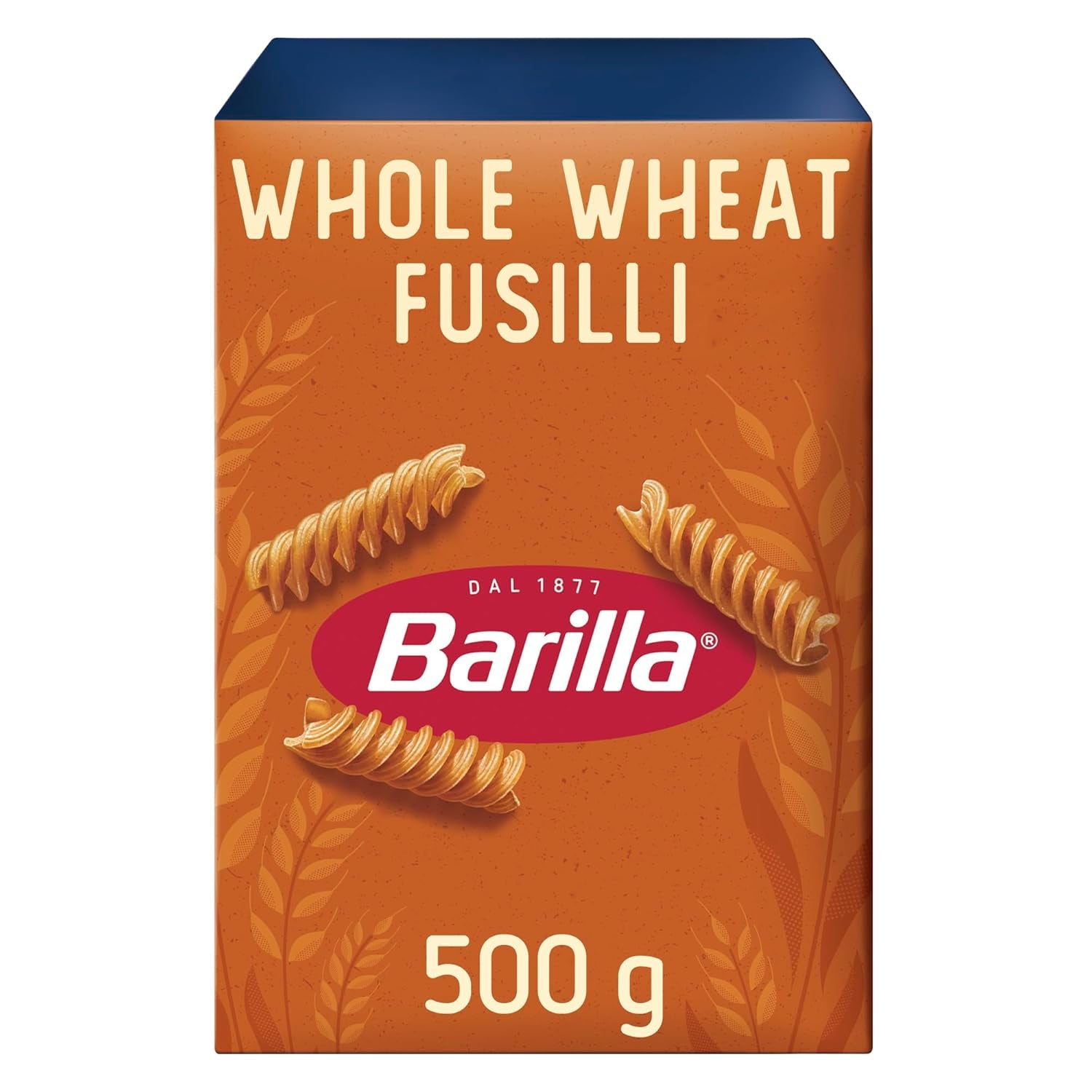 Barilla Pasta Integrale Fusilli – Pâtes de semoule aux fibres naturelles, 500 g
