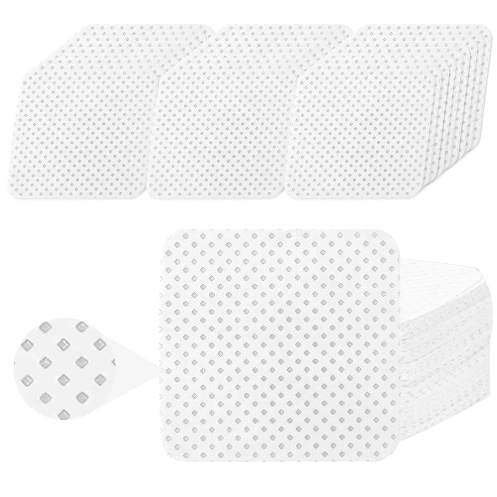 330 pièces Fusselfrei Nägel Wattepads, Fusselfreie Nageltücher, Nagel Wischtücher Wattepads, Nagelleck Entfernen Für Cleaner Gelnägel Nail Wipes Pads (Blanc)