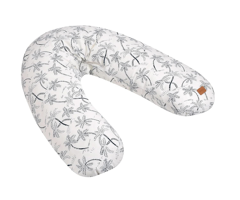 BÉABA, Big Flopsy, coussin d'allaitement multifonction, couchage, allaitement, maintien optimal, relaxation, confort Accessoires Alimentation et Allaitement Bebe Naty Shop Blanc