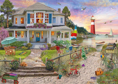 Schmidt Spiele Maison de plage, puzzle 1 000 pièces Puzzle Naty Shop
