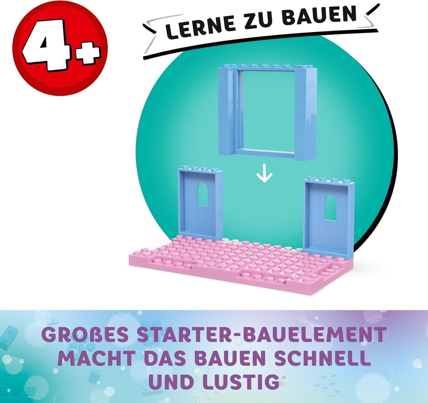 LEGO 4+ Gabby's Dollhouse Gabby's Little Kitty Ears Jeu d'imitation d'animal Jouet pour enfants avec toboggan et figurines Cadeau pour filles et garçons Jouet de jeu créatif 10796 Jeux de construction Beuche den LEGO-Store