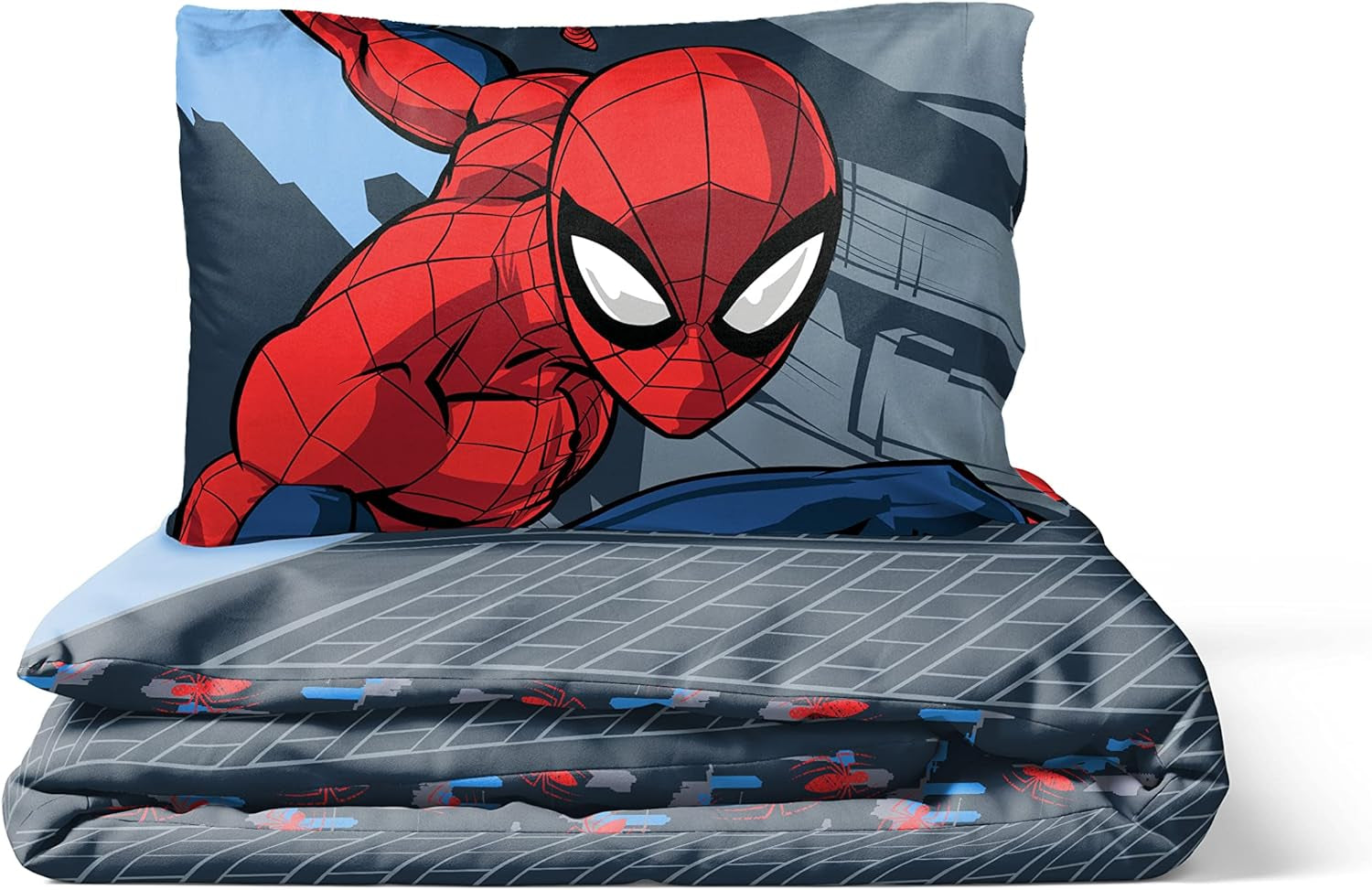 Linge de lit enfant unisexe, princesses et super-héros, 100% coton Linge de lit - enfant Naty Shop