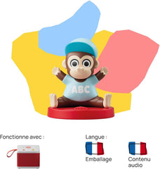 Figure sonore, Maître Gorille et ses paroles, musiques, chants et sons, enfants 2-4 ans, version française Jucarii Bebe Naty Shop