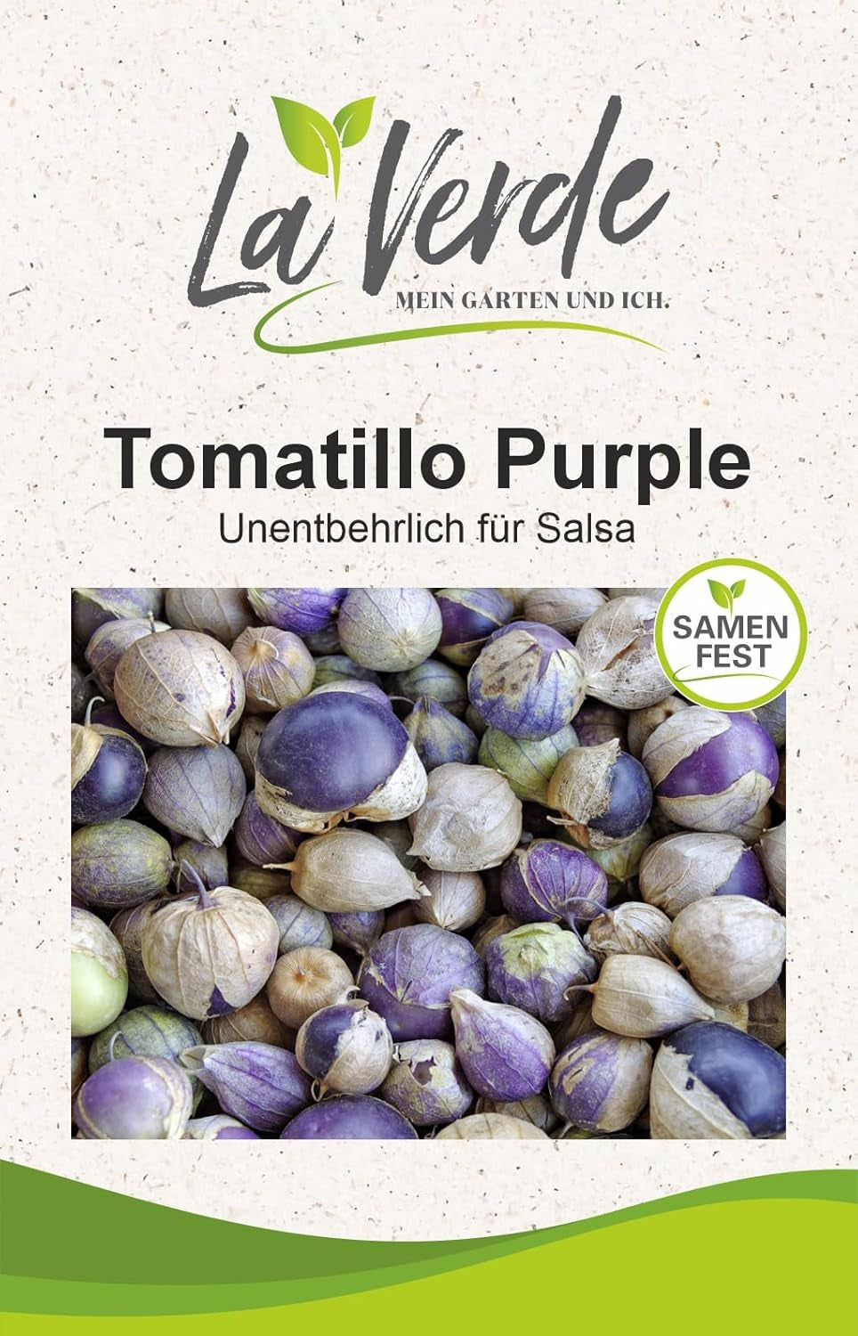 La Verde MEIN GARTEN UND ICH. Andenbeere Physalis Samen Für Ca. 50 Pflanzen, Physalis Peruviana, Süß-Säuerlich, Saatgut Ohne Gentechnik