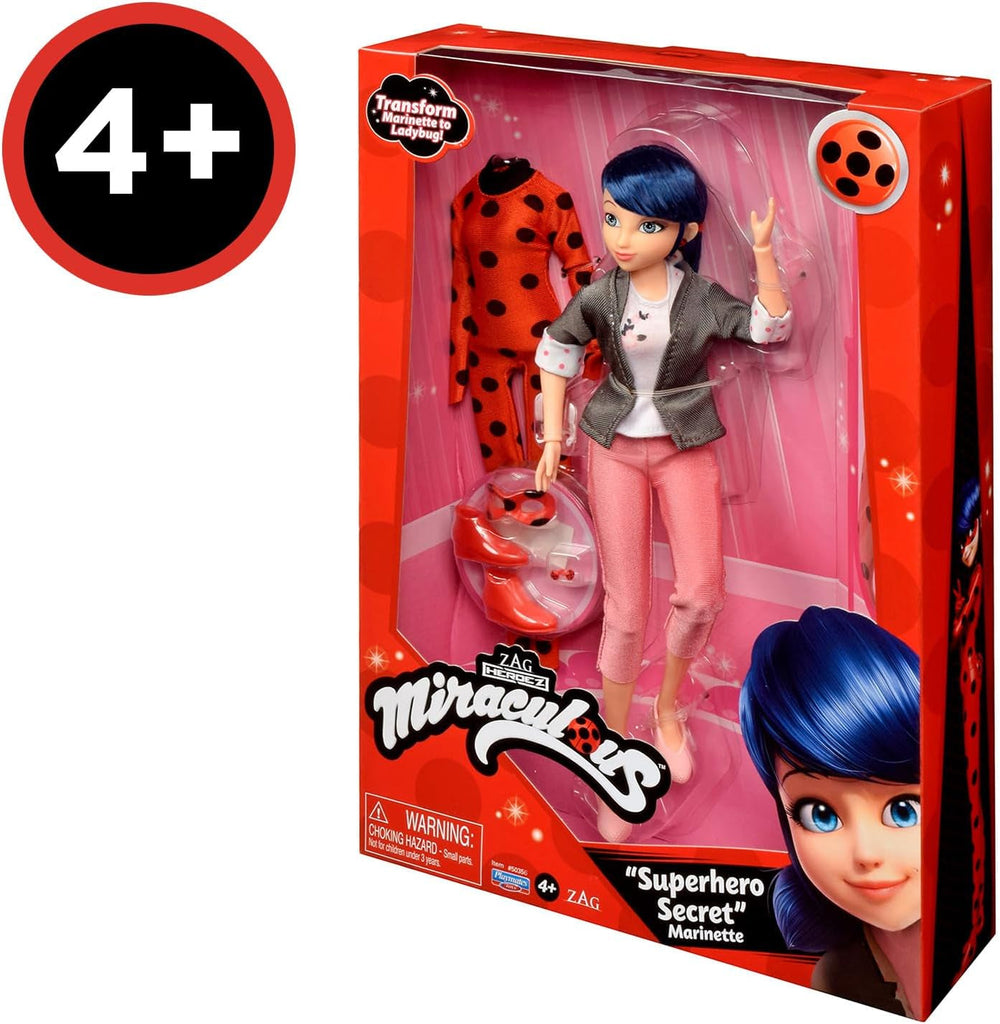 Bandai - Miraculous Ladybug - Poupée à habiller 26 cm avec deux tenues - Ladybug - P50355 Poupées Naty Shop