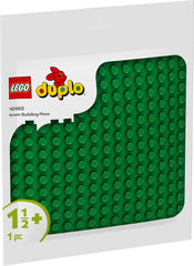 Planche de construction LEGO DUPLO en vert, Jouet de construction pour les tout-petits à partir de 18 mois, Pour exposer des modèles, Permet aux enfants d'âge préscolaire de construire de manière créative et de jouer avec imagination, Jouet éducatif 10460 Jeux de construction Besuche den LEGO-Store