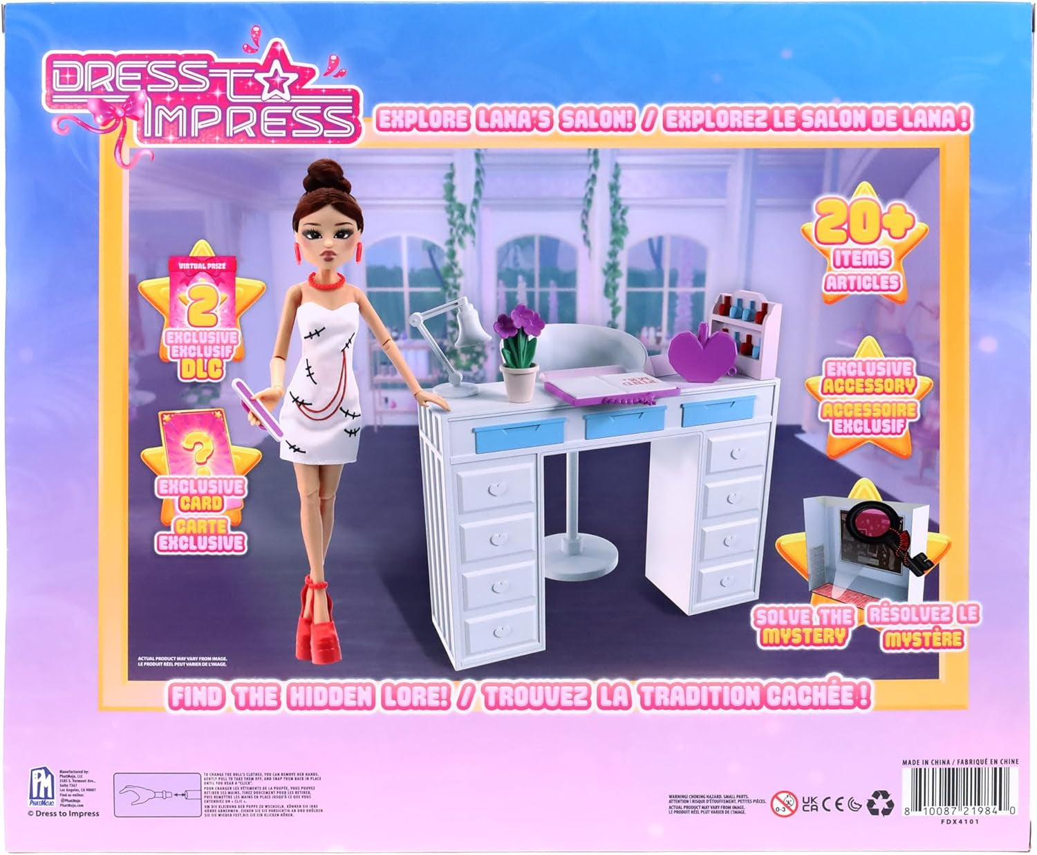 Ensemble de poupée mannequin de luxe - Laine