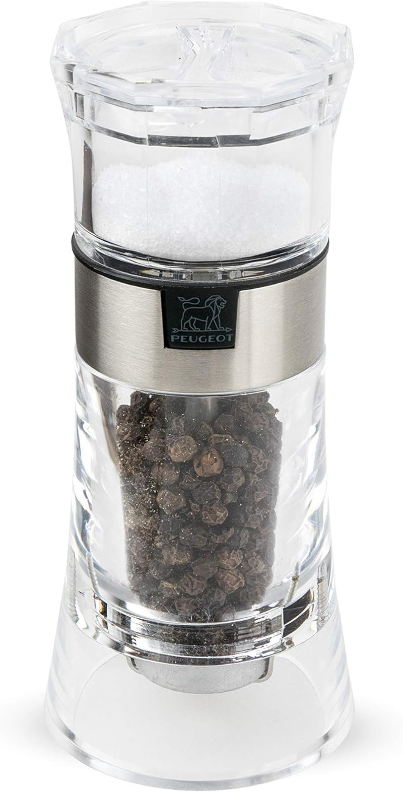 OSLO Duo acrylique/inox 14 cm Moulins et Trancheuses Naty Shop Moulin à poivre