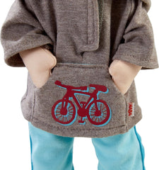 HABA 306528 - Lian Doll - Poupée en peluche pour enfants à partir de 18 mois pour jouer et câliner en matières douces - Taille : 30 cm Naty Shop Dolls