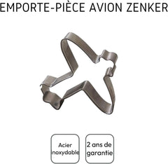 Zenker 44862 emporte-pièce, avion, acier inoxydable