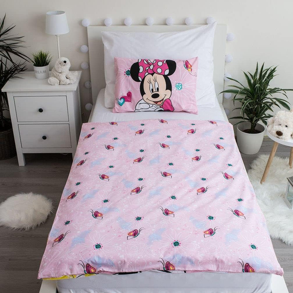 Parure de lit enfant Minnie Mouse, en coton Literie - enfant Naty Shop
