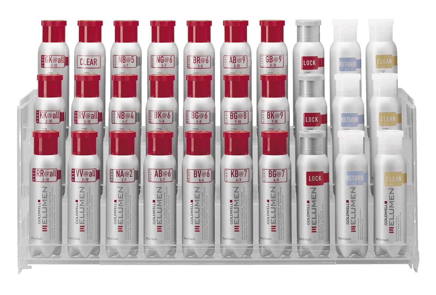 Goldwell Elumen Color pure red RR@all 200ml Teinture capillaire Naty Shop Blue 200 Ml (1 paquet)