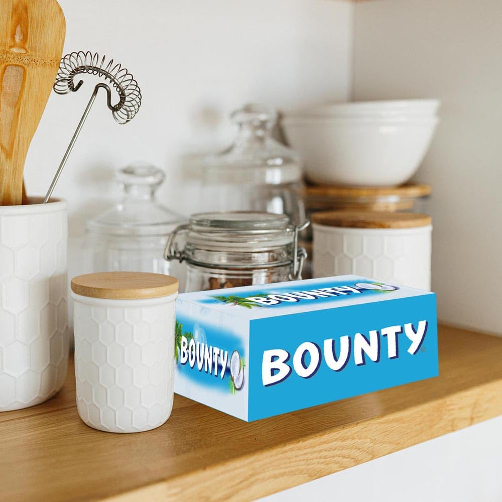 Barres de chocolat Bounty saveur chocolat et noix de coco 24 barres dans un paquet (24 x 57 g)