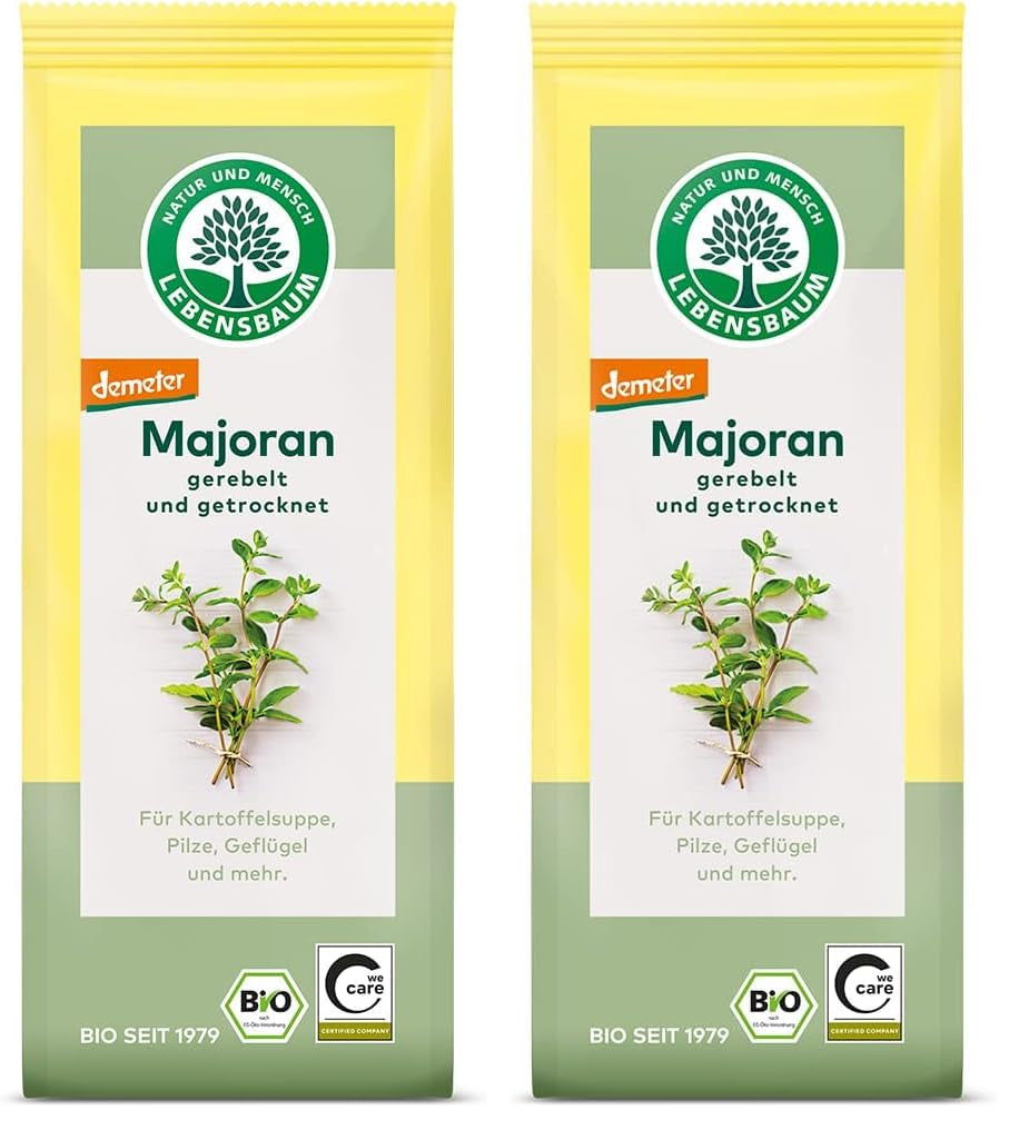 Lebensbaum Liebstöckel geschnitten, Bio-Gewürz mit würzigem Geschmack, Maggi-Kraut für Suppen, Marinaden, Fleisch- und Fisch-Gerichte, végétalien, 15g