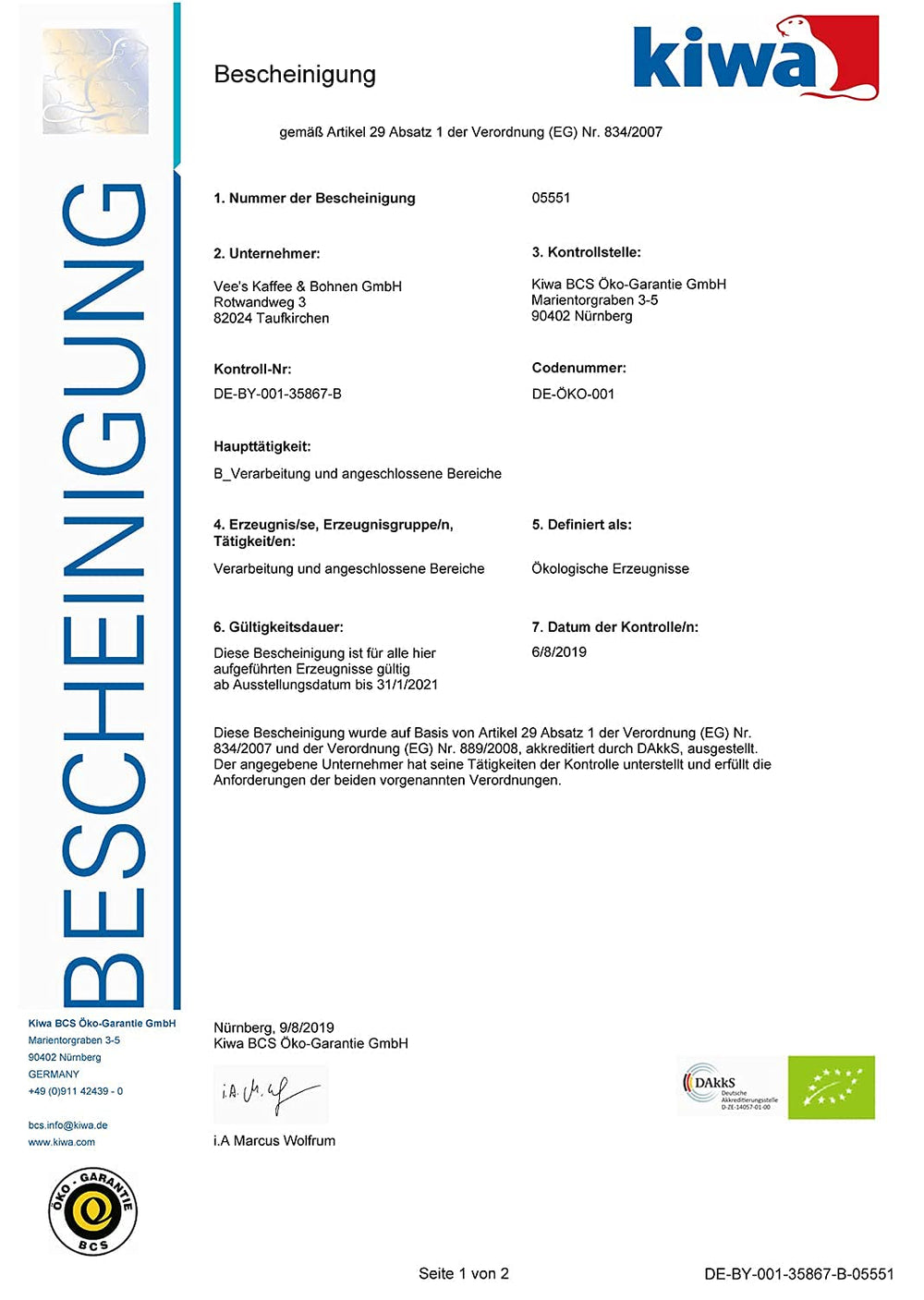 GALAPAGOS "San Cristóbal" 500g