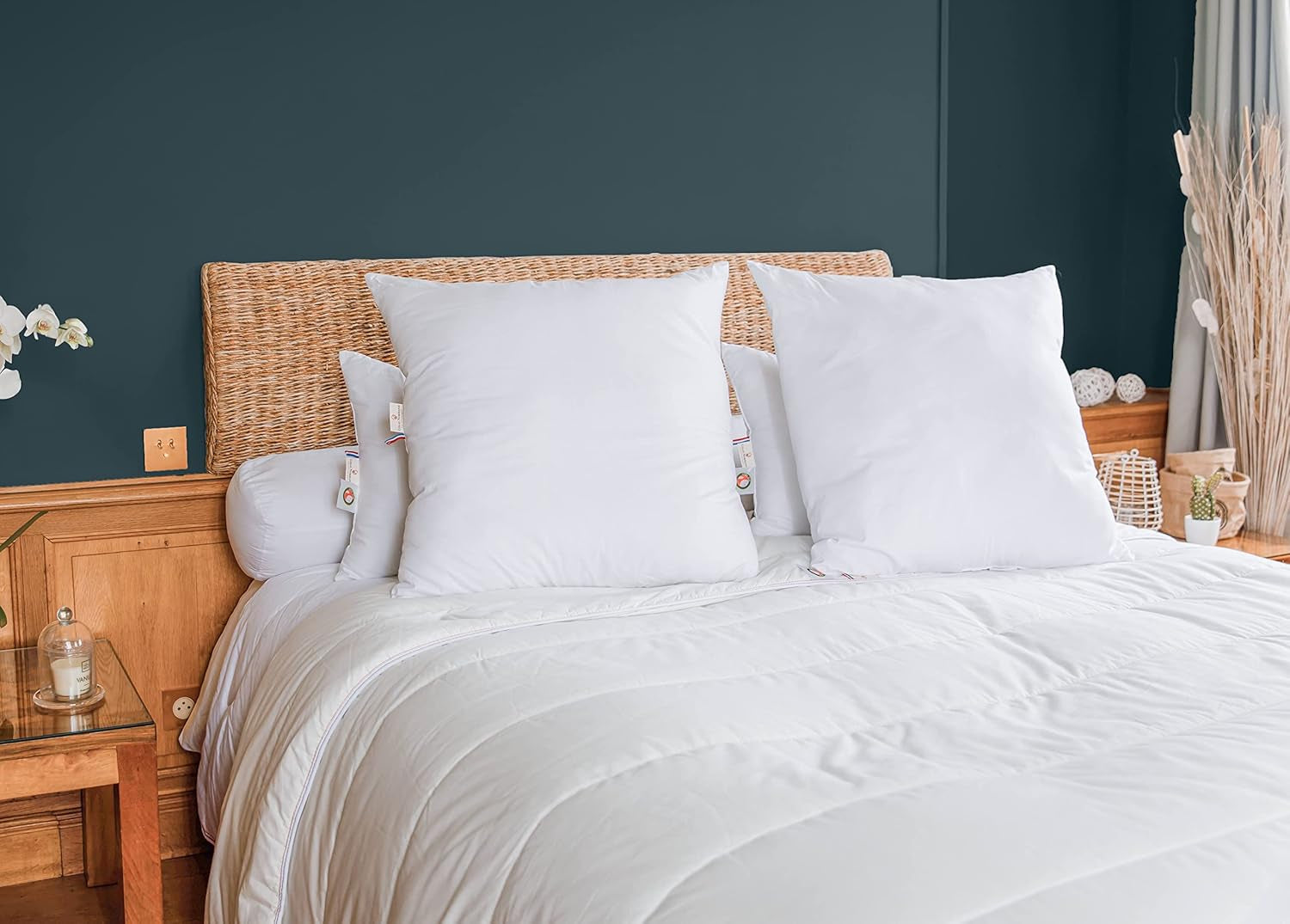 Couette COLAS NORMAND 260 X 240 cm, coton bio et garnissage recyclé, légère, douce, lavable en machine à 40 °C Couettes et couettes Naty Shop