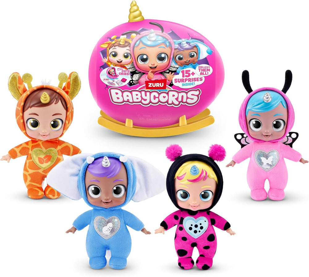 Babycorns Magic Dolls Série 1 Petite (Skylar) par ZURU, Surprise, Unboxing, Bébé Fille, Poupée