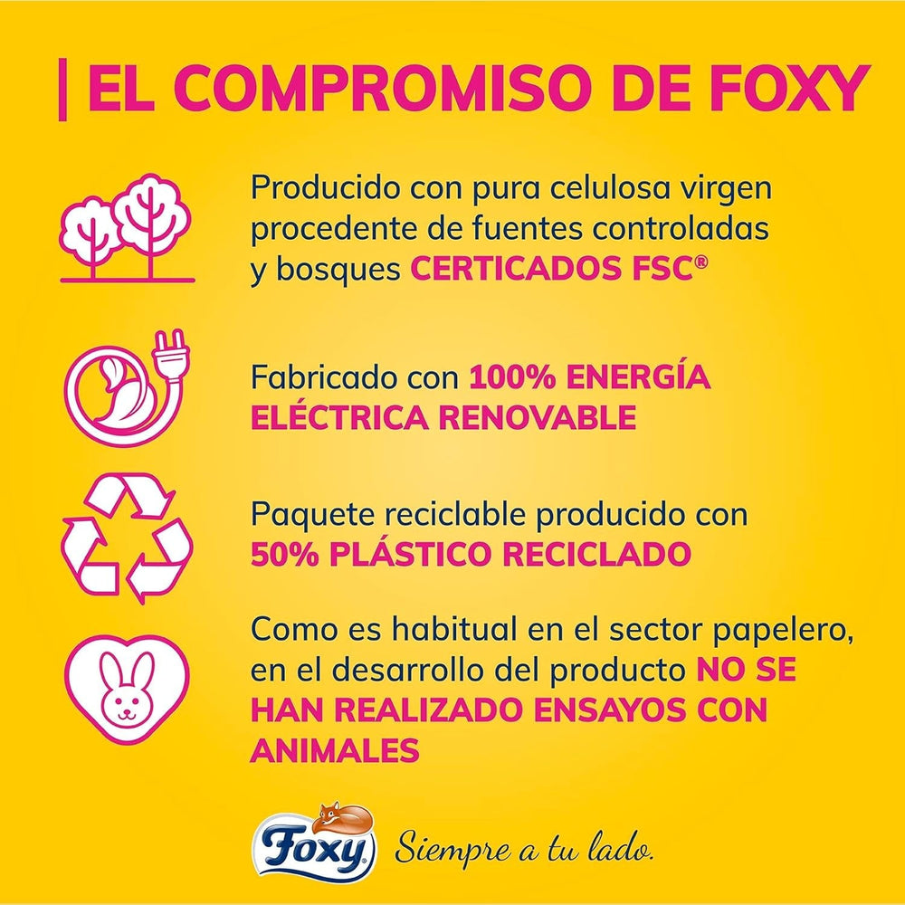 J’aime l’abeille | Papier toilette 3 épaisseurs | 48 rouleaux | 167 services de rouleaux | Certificat Fsc | Électricité 100% renouvelable | Emballage recyclable fabriqué à partir de plastique recyclé