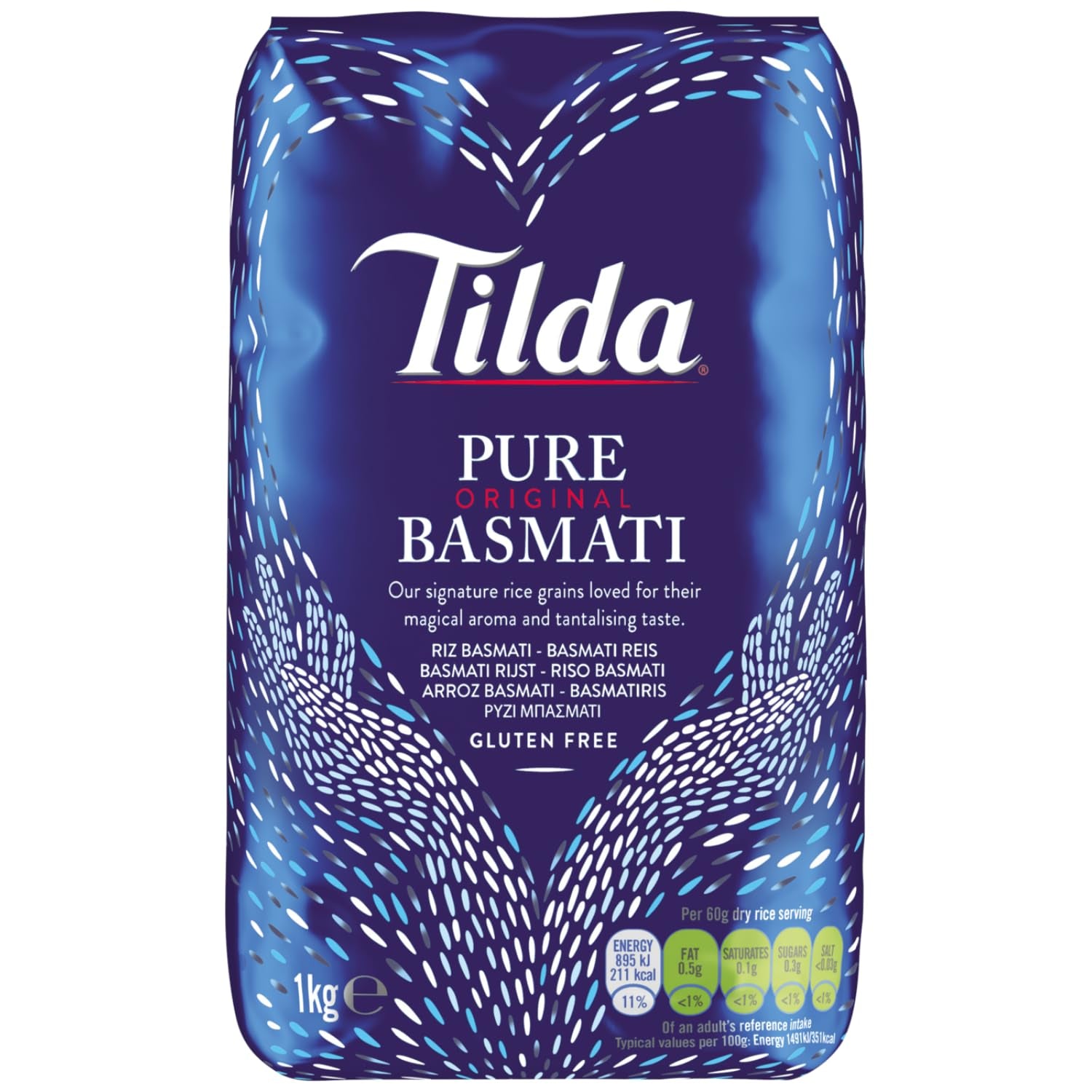 Riz basmati Tilda Pure Original, 1 paquet (1x10kg)