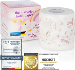 Papier toilette licorne - Un joli papier toilette transforme votre salle de bain en une oasis de confort (licorne)