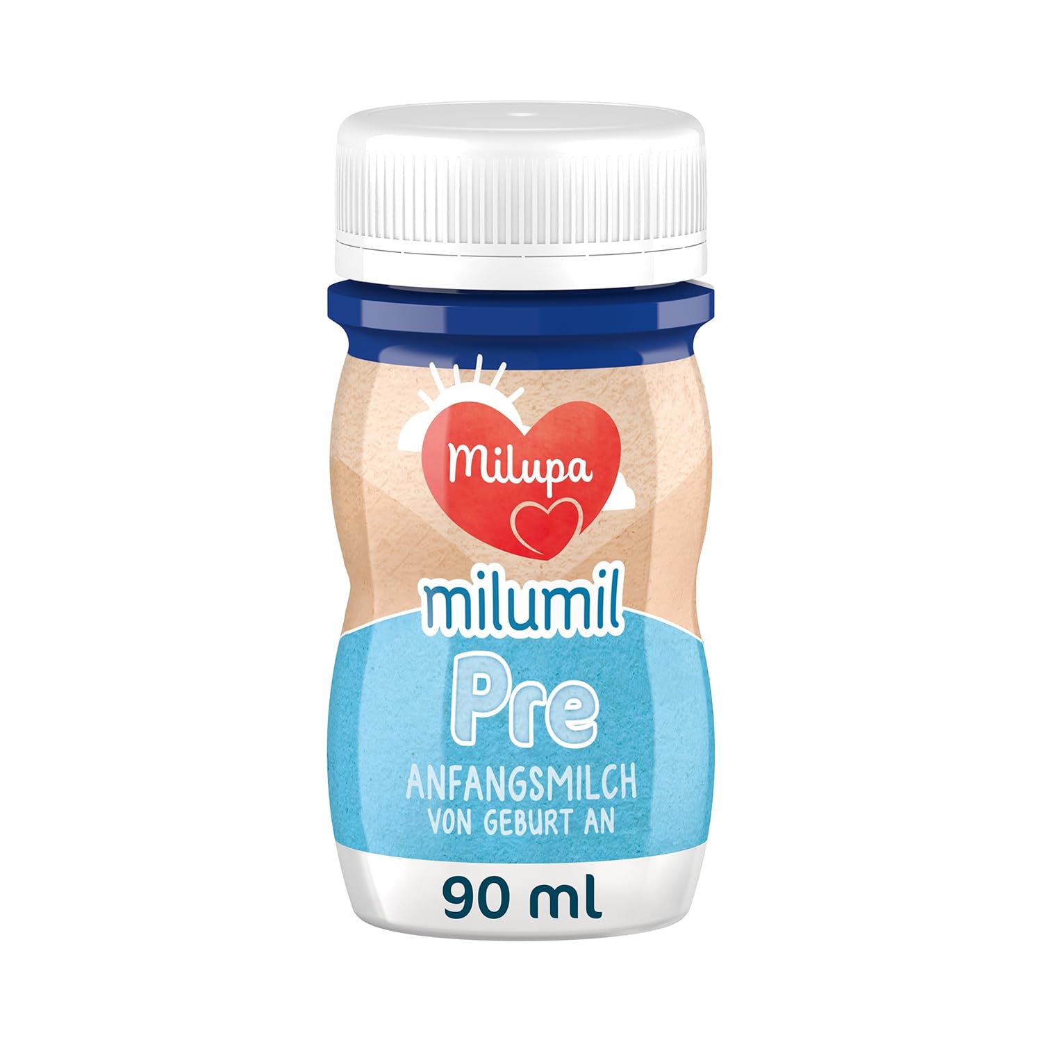 Milupa Milumil Pre, Lapte praf pentru bebeluși - Cu nutrienți importanți și fără ulei de palmier - 800 g Naty Shop 24 x 90 ml Milumil Pre (lichid gata preparat)