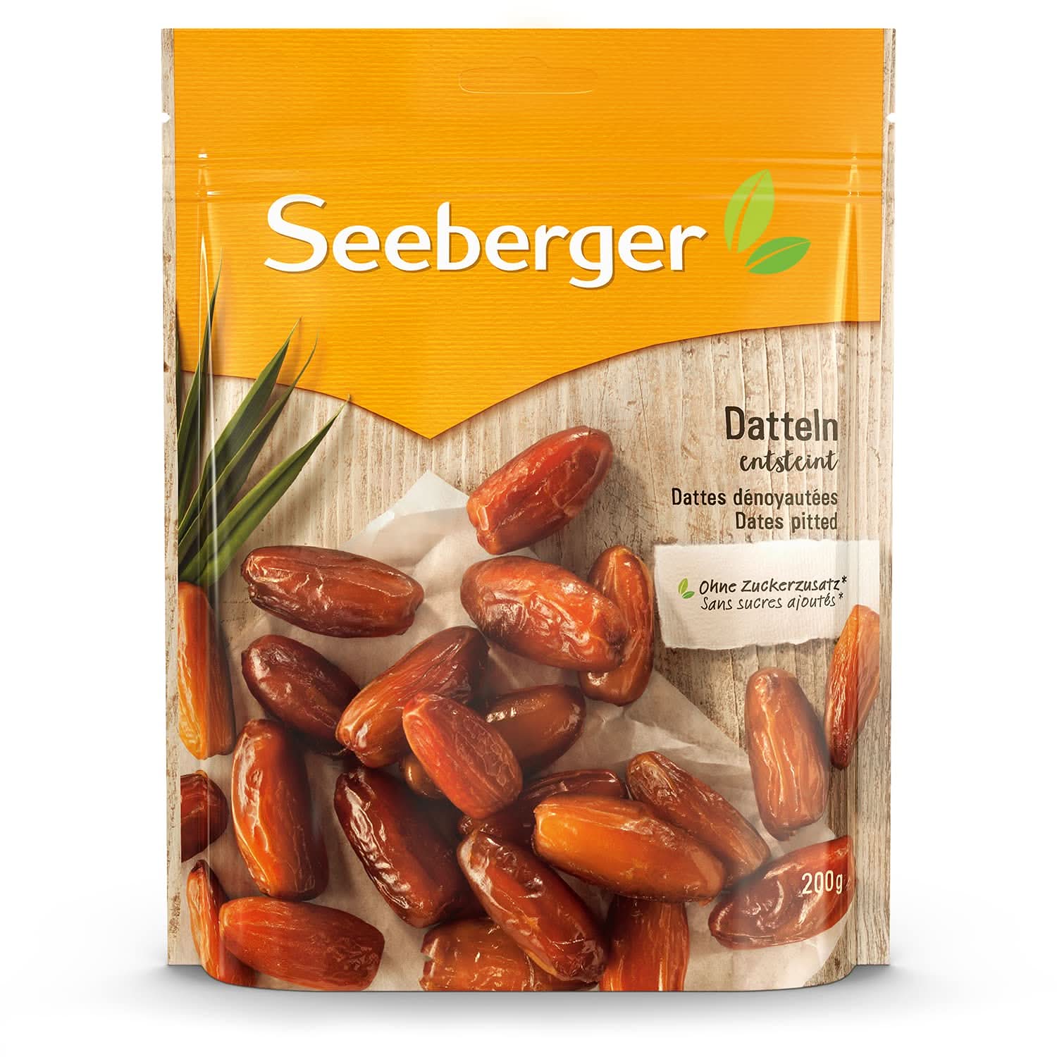 Seeberger, Dattes sucrées au miel et à la chair crémeuse Naty Shop produits déshydratés 200 grammes 200 grammes