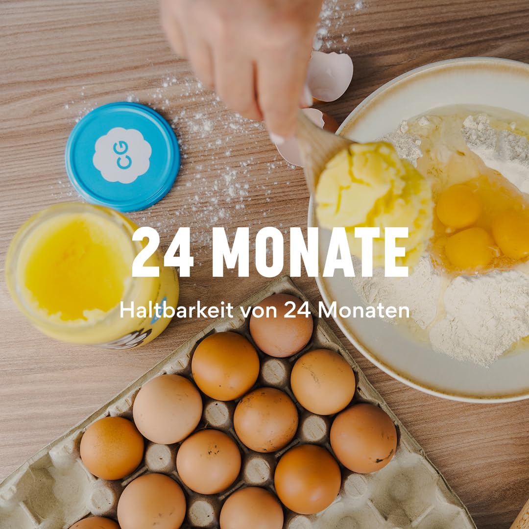 Ghee Butter BIO 600 g - Idéal pour la friture et la pâtisserie Sans lactose