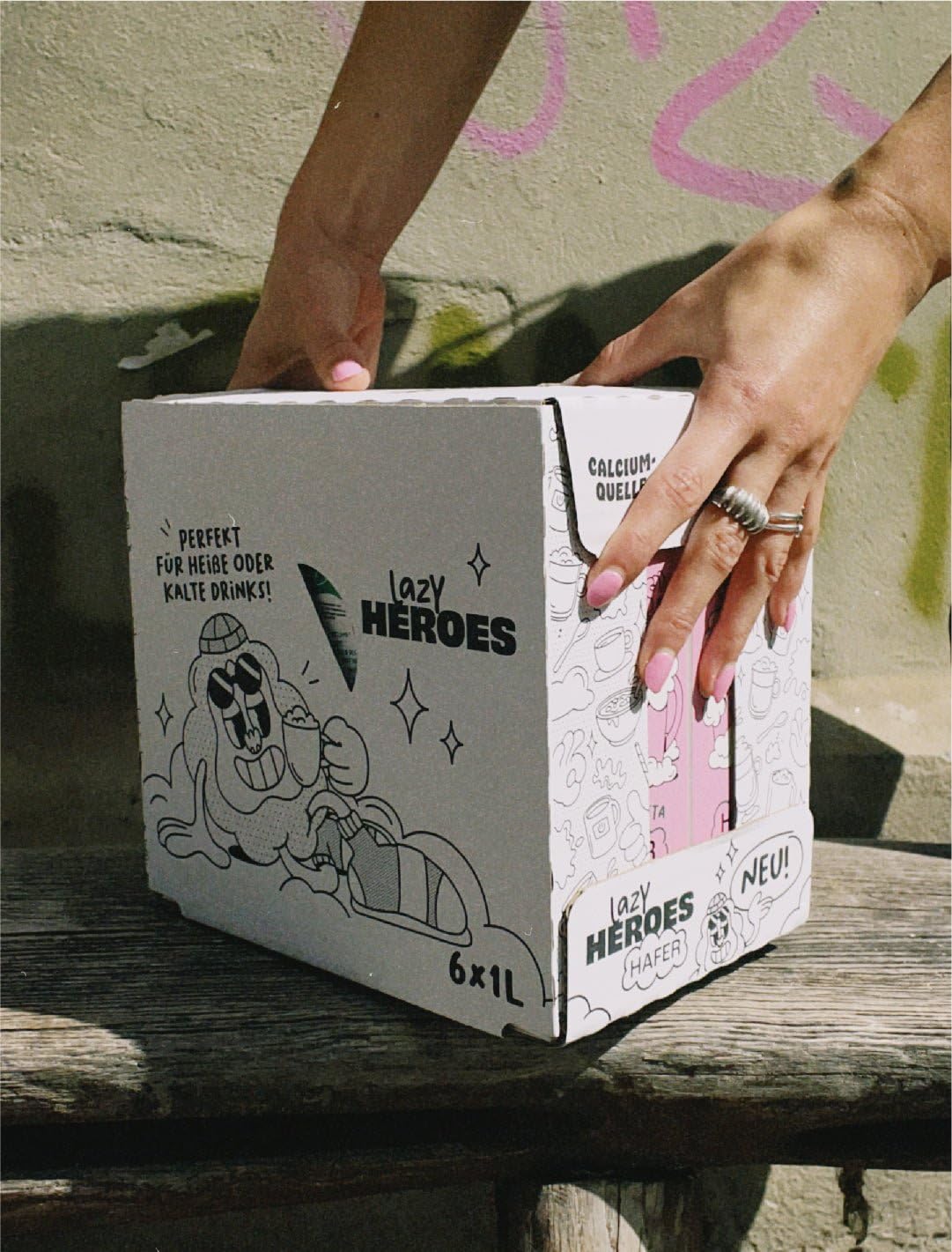 Lazy Heroes Hafer Barista Drink - Mousse végétalienne parfaite sans gluten