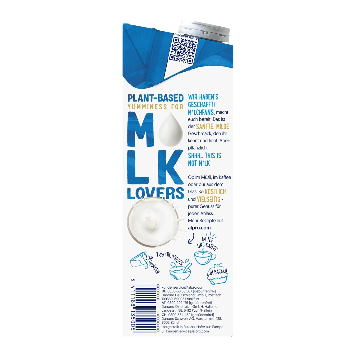 Alpro This Is Not Milk 3,5% - Végétalien sans lait - Riche en calcium