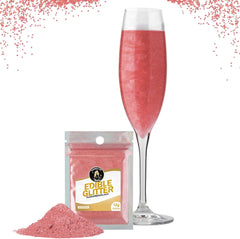 Twinkle My Drink® Paillettes comestibles pour boissons, couleurs assorties, 12 grammes Naty Shop Roségold