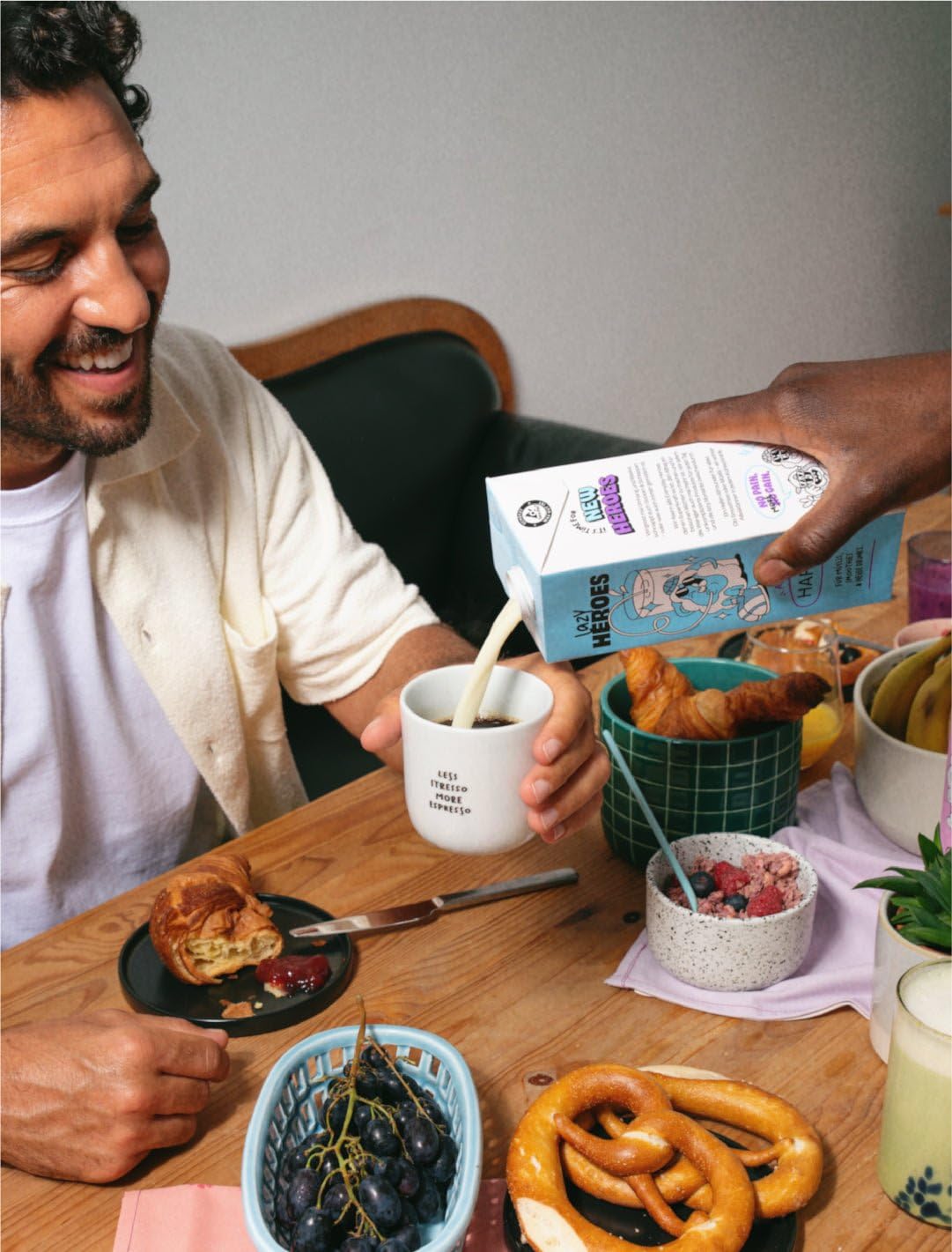 Lazy Heroes Hafer Boisson végétarienne à l'avoine sans gluten avec vitamine D