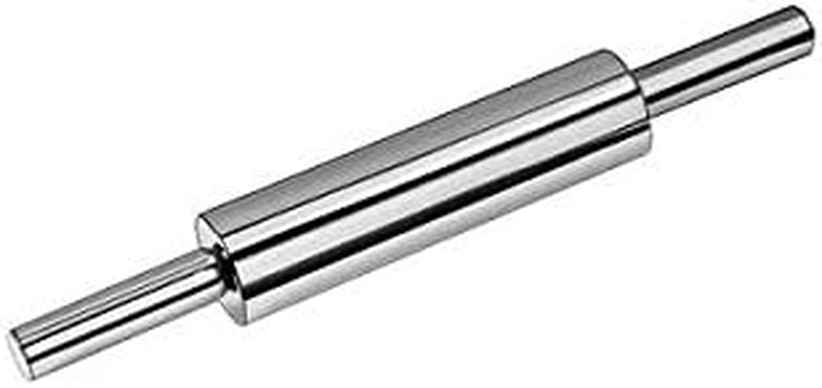 Rouleau à pâtisserie LOUIS TELLIER N3720 avec manche ovale en inox, 48 cm.