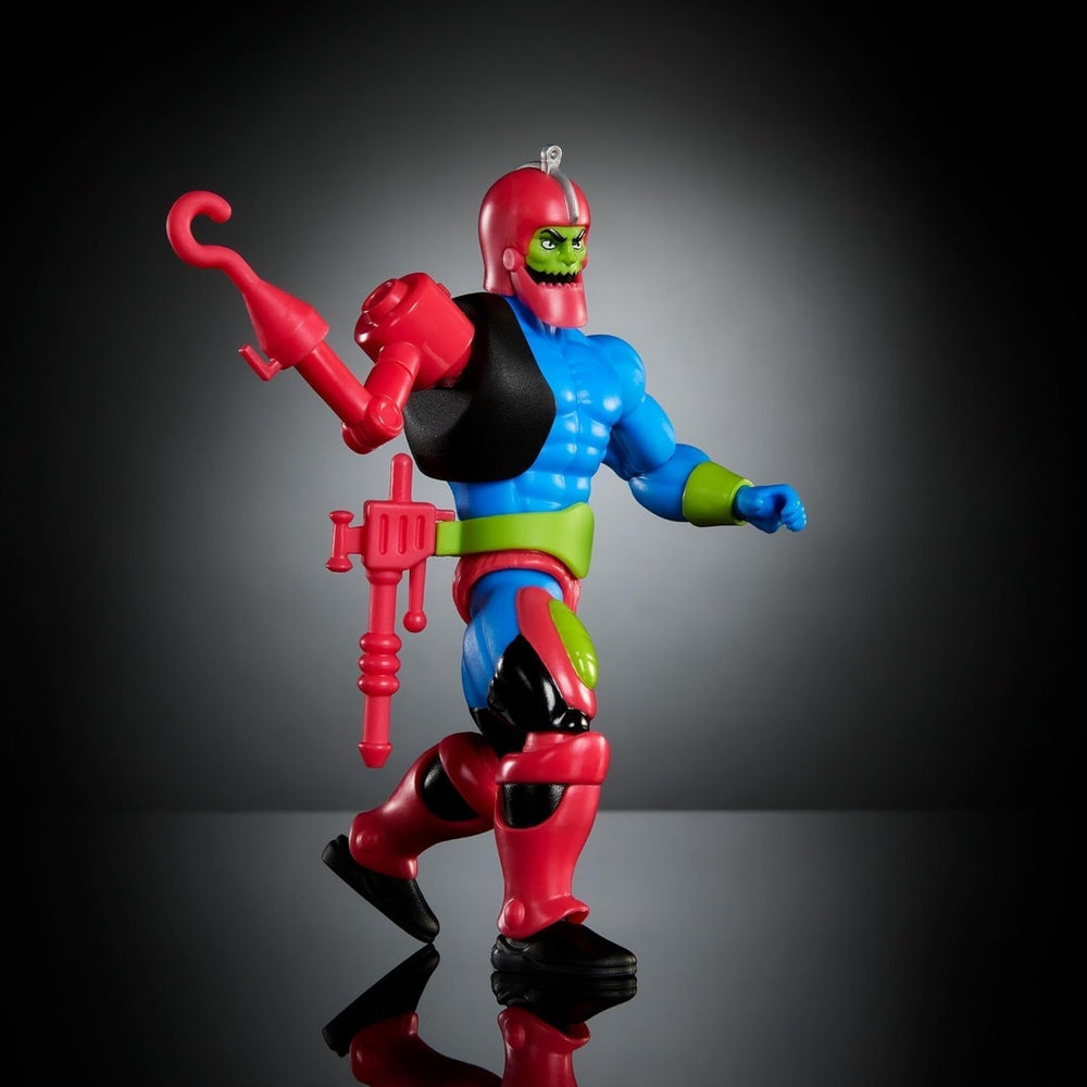 Figurine à collectionner Masters of the Universe Origins, Trap Jaw, env. Jouet populaire Big MOTU Villain de 14 cm avec 16 articulations mobiles et accessoires, HYD41, figurines d'action [multicolores] Naty Shop