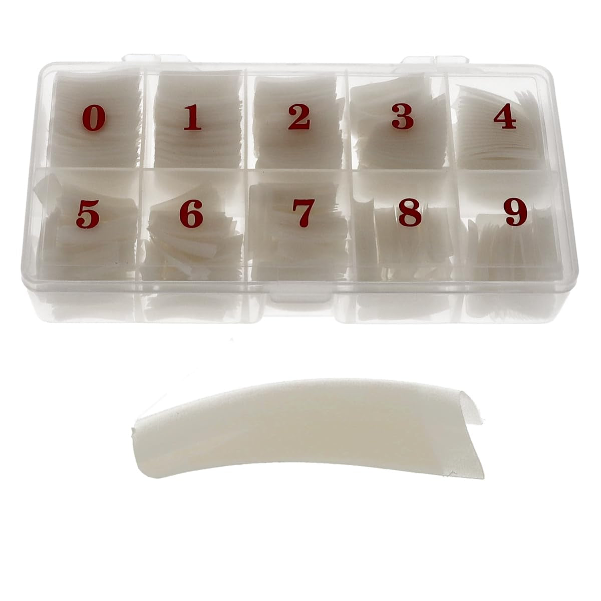 Sun Garden Nails Tipbox 500 Tips Incl. 3 Conseils Colle Conseils Nail Tips Colle - Modelage Ongles