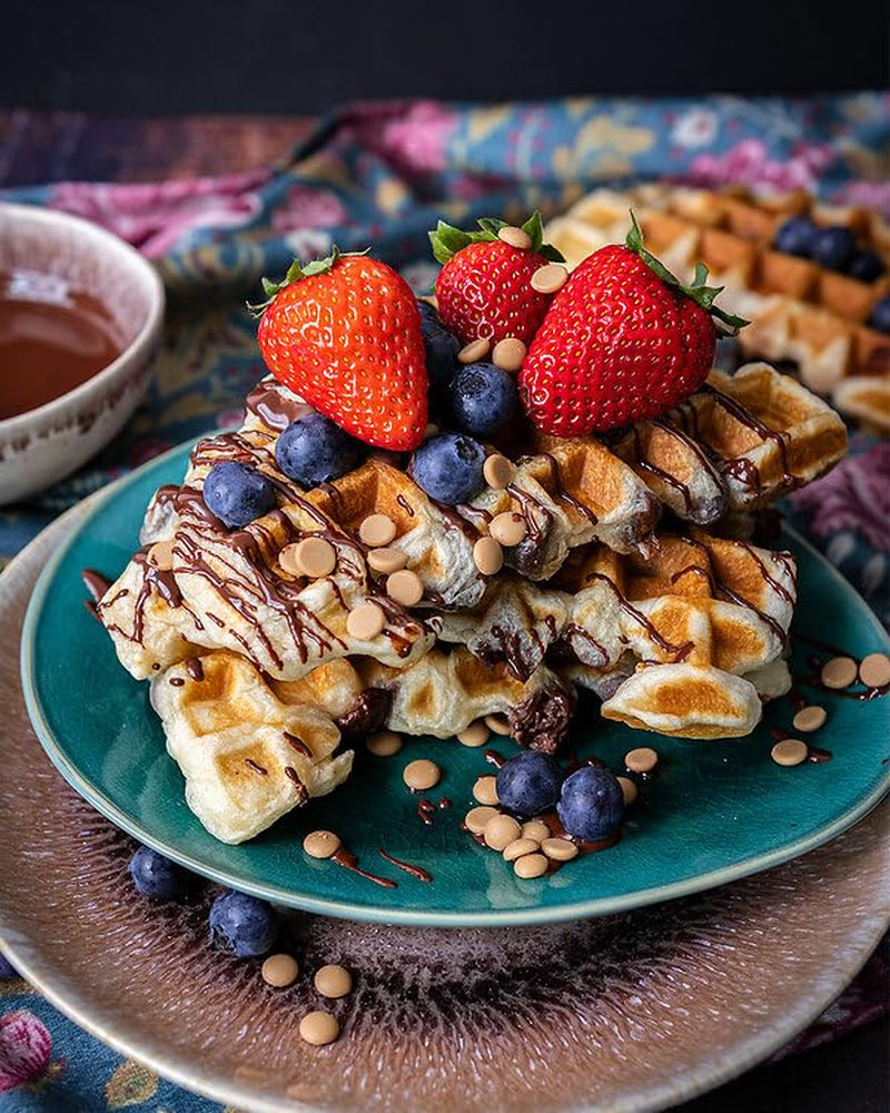 RUF Waffel-Mix, Großpackung, Grundmischung Zur Herstellung Von Waffeln Im Waffeleisen, Für Großküchen, Kantinen, Hotels Und Restaurants, 1 X 2500G Mélange pour la pâtisserie et la cuisine Naty Shop