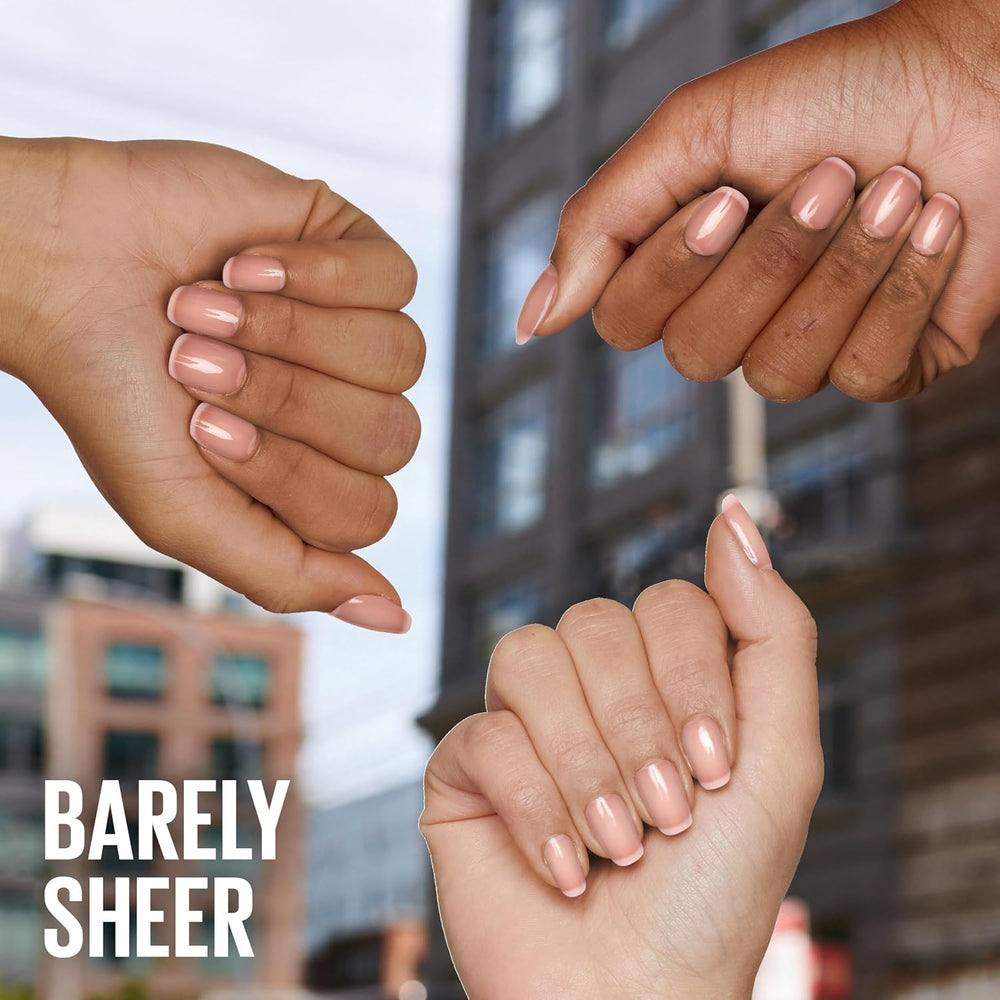 Maybelline New York Super Stay Ink Bonder 113 Barely Sheer - vernis à ongles longue durée pour des ongles forts et une couleur intense, 12,3 ml