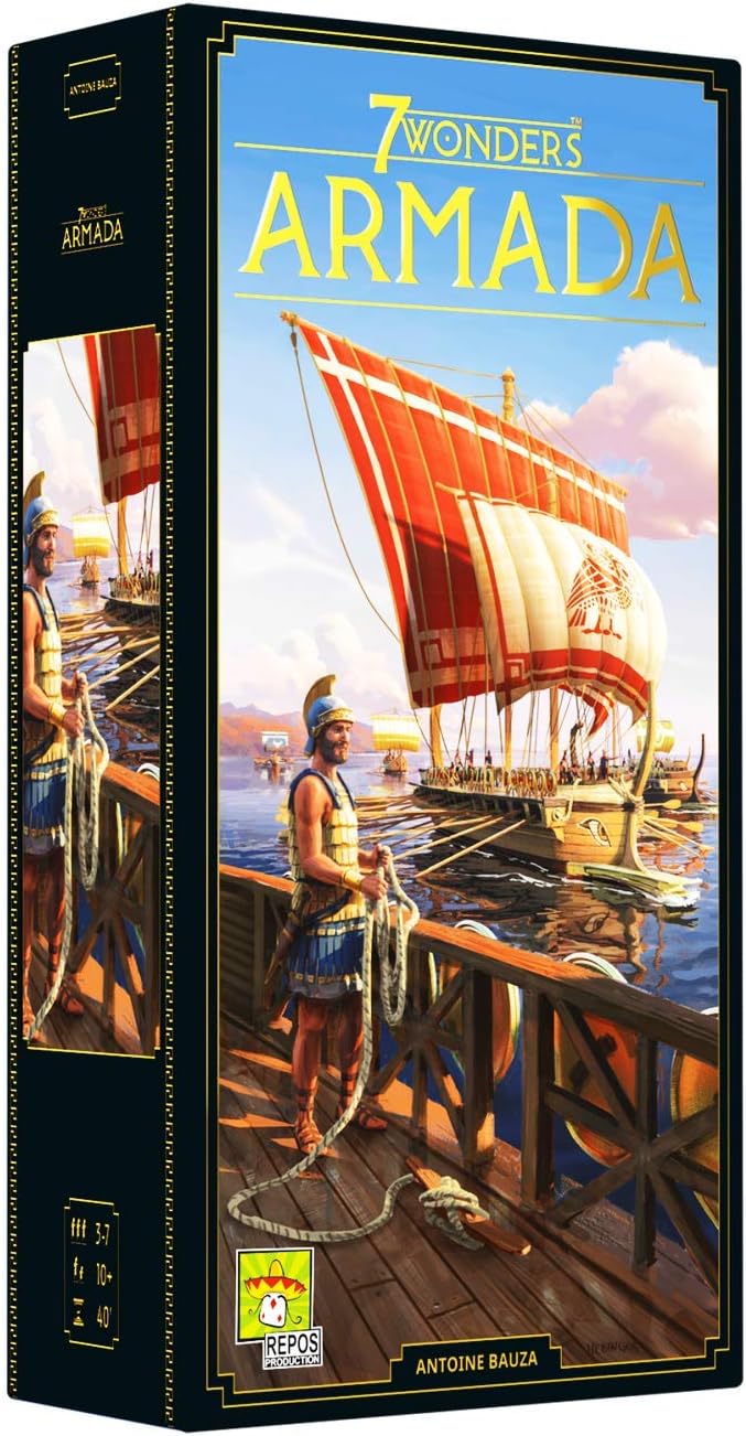 Asmodee 7 Wonders Duel, jeu de base, jeu de connaisseur, jeu de stratégie, 2 joueurs, à partir de 10 ans, 30 minutes, allemand