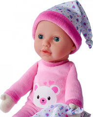 Simba Laura Nachtlicht / Weichkörperpuppe mit Licht und Melodie / 60 Sekunden Laufzeit / 30cm / Für Kinder ab 12 Monaten