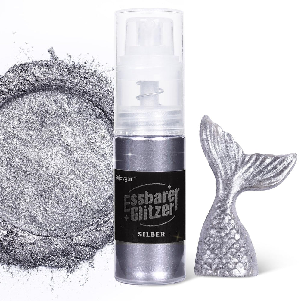 Paillettes comestibles – 10 g, paillettes pour boisson or rose, poudre de paillettes comestibles, poudre de colorant alimentaire, poudre d'or, poudre de paillettes métalliques, spray de paillettes pour cocktails, chocolat, gâteaux, fondant.