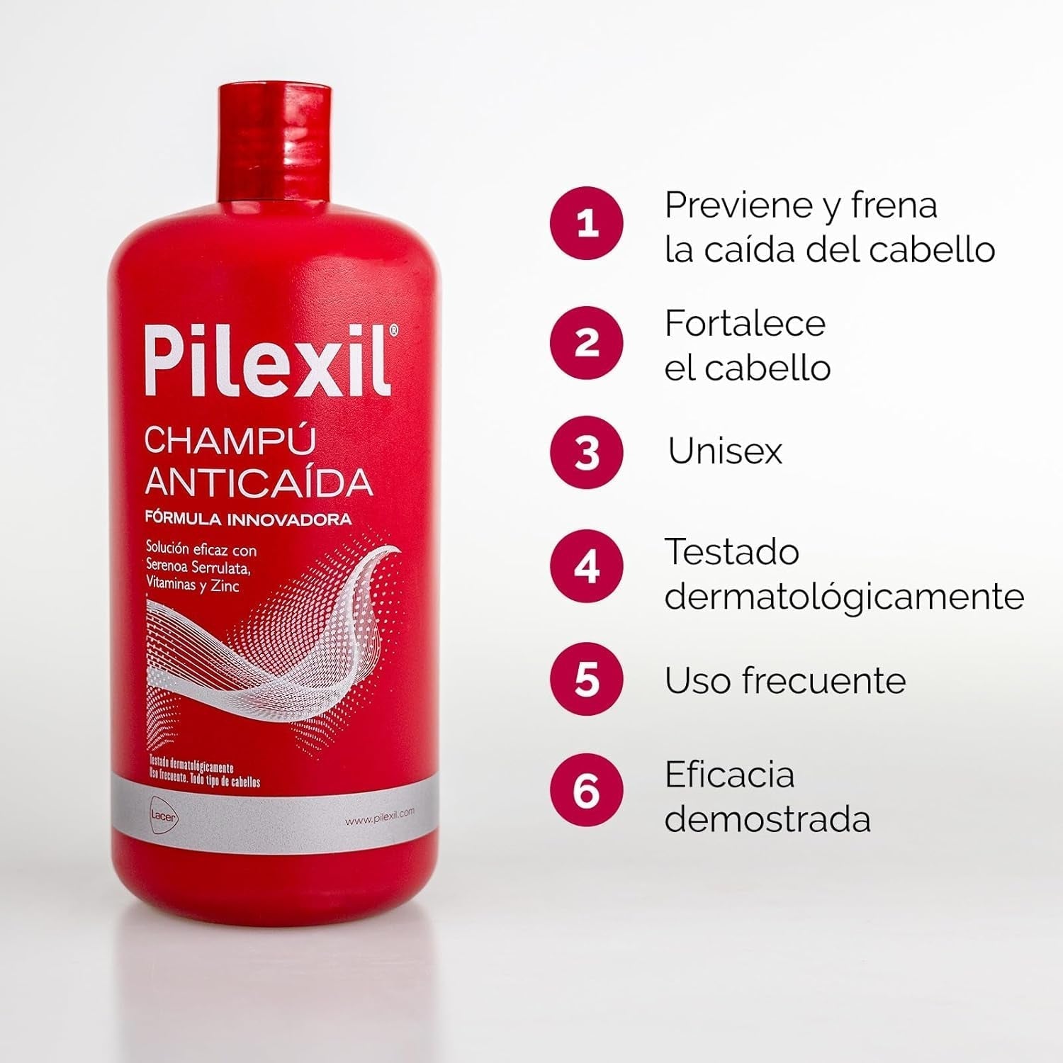 Lacer shampooing contre la chute des cheveux 900 ml Lacer soin capillaire