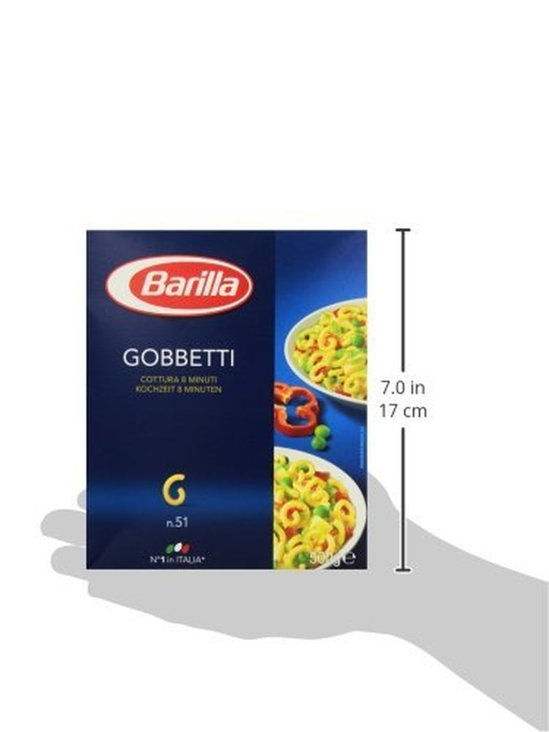 Pâtes Barilla Classic Gobbetti no. 51 de blé dur, toujours al dente (1 x 500 g)