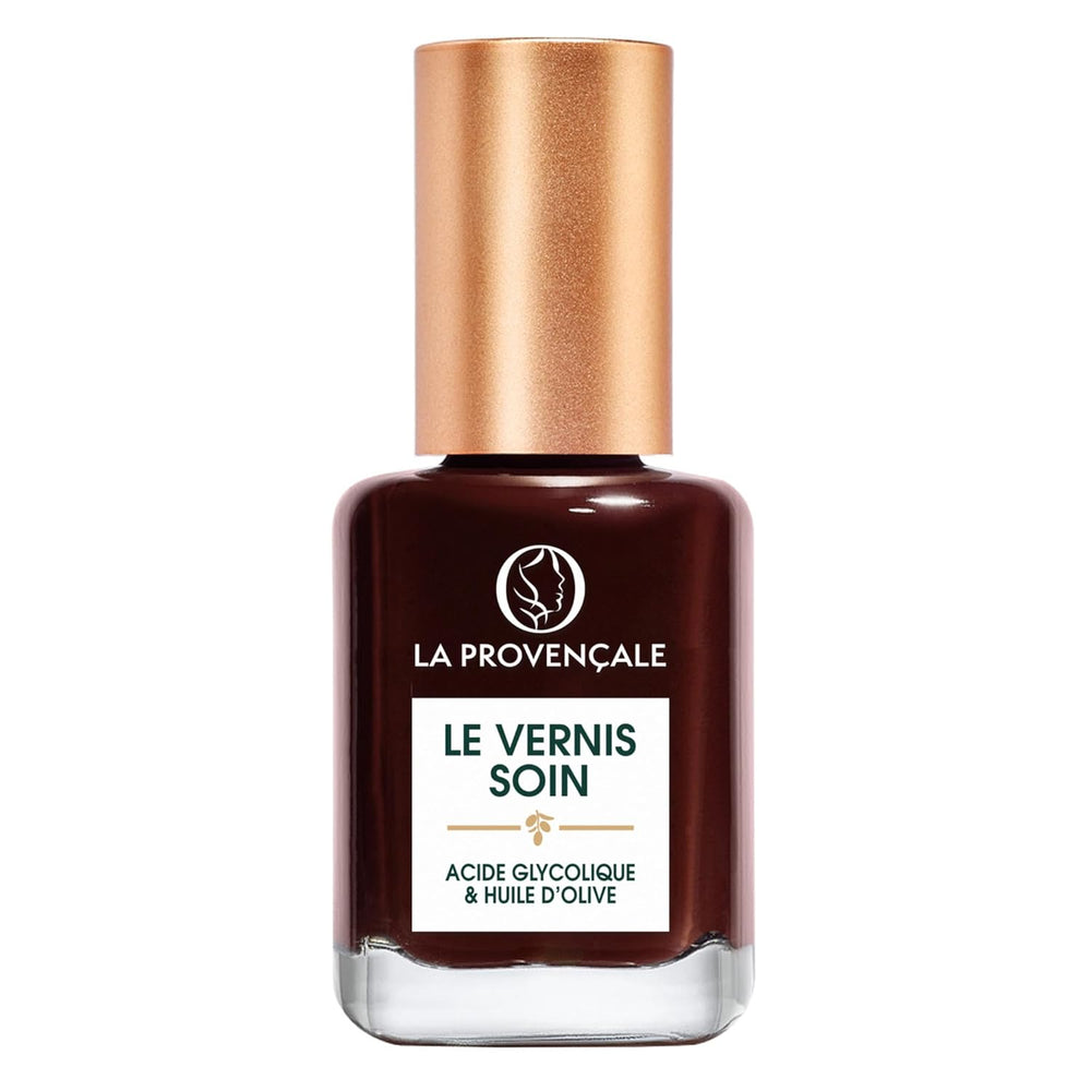 Maquillage – Le Vernis Solaire – Vernis Longue Tenue – Enrichi en Huile d'Olive Bio AOP Provence – Finition Brillante – Teinte Lavande