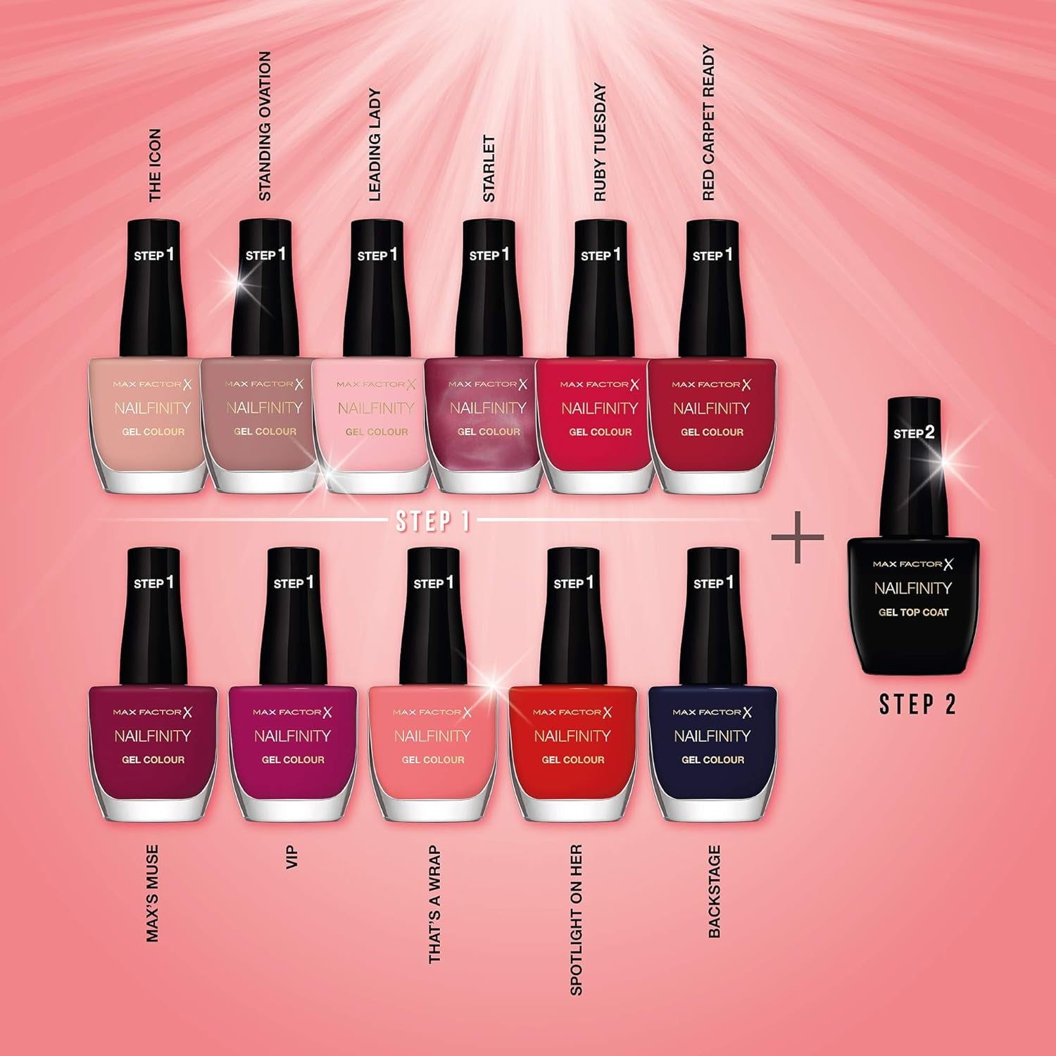 Max Factor Nailfinity Vernis à ongles couleur 100 (lot de 2)