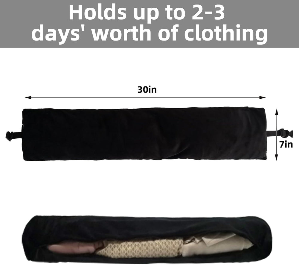 Bivpreom Oreiller de voyage en peluche, oreiller de voyage en peluche, oreiller de voyage, rembourré de vêtements, se transforme en bagage supplémentaire sans excédent de bagages Oreillers de voyage Naty Shop