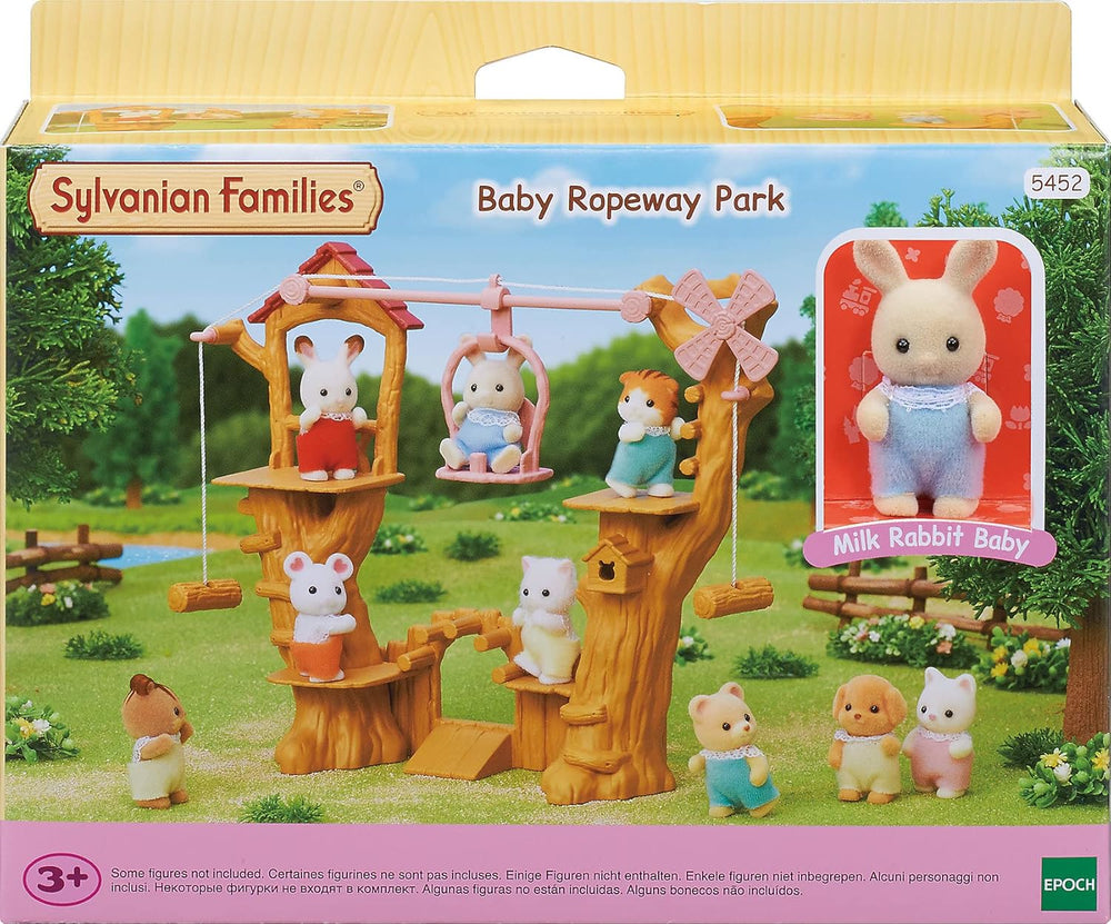 Sylvanian Families 5452 Téléphérique pour bébé - Ensemble de jeu pour maison de poupée