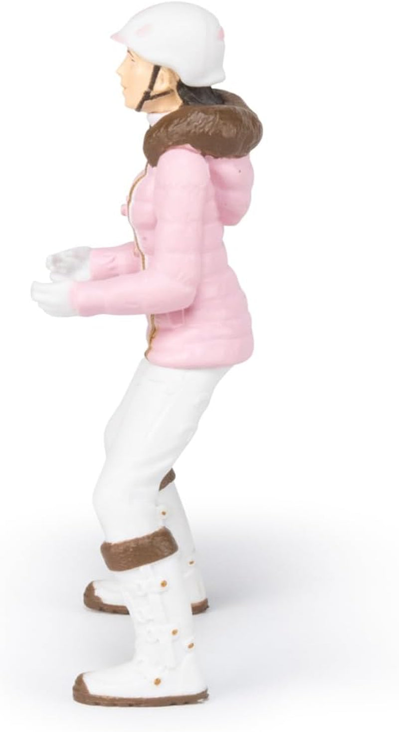 PAPO - Figurine Cheval - Rider Fashion Winter, passion de l'équitation, jouet pour enfants à partir de 3 ans. Figurines Naty Shop