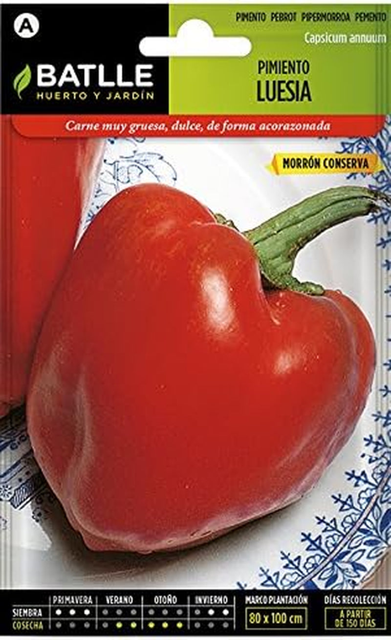 Batlle Gemüsesamen - Chili Paprika - Pimiento Padrón (150 Samen)